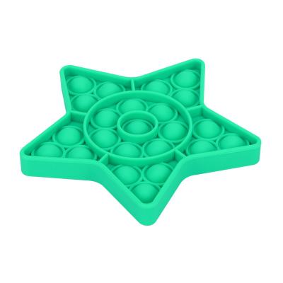 China Shiny Silicone Mold DIY Resin Mold T 221 Star Shape Silicone Board Game Toys Relieve Stress For Kids And Adults Amazon Hot for sale