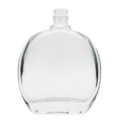 China High Quality Manufacture Bottle 250ml Glass Extra Super Flint For Spirits Whiskey Brandy Glass Bottle for sale