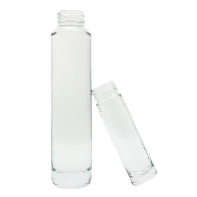 China 2021 drink made in china top quality classic liquor glass bottle clear cosmetic packaging 100ML for sale