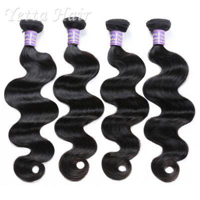 China Natural Black 7A Virgin Hair / Unprocessed Human Hair Extensions No Lice for sale