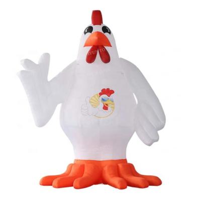 China Advertising 4m Tall Decoration / Party / Event / Rooster Giant Inflatable Chicken With Blower For Commercial Advertising / Event for sale