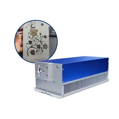 China Hotels CNC 3w Bed Air Cooled Stainless Steel Metal Sheet Aluminum Laser Marker UV Laser Marking Machine Price for sale