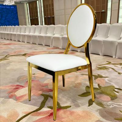 China Party Contemporary Wedding Chair Stainless Steel Banquet Hotel Furniture Wedding Chairs For Events for sale