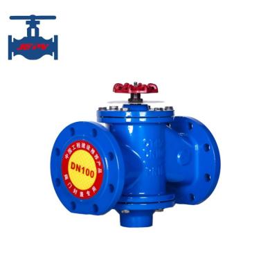 China Conexão de flanges Valva de balanço de fluxo dinâmico autooperada Ferro dúctil à venda