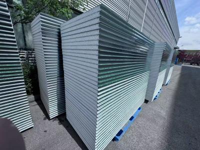 China Grass Pattern Foam Core Construction Fence Panel for sale