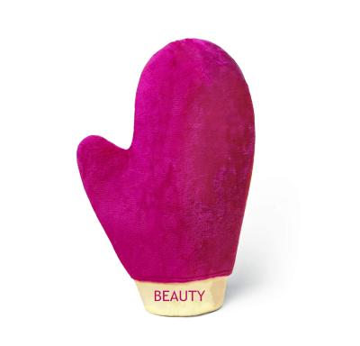 China Washable Custom Color And Logo Natural Sunless Tanning Mitt Self Tanning Glove Self Tanning Glove Applicator for sale
