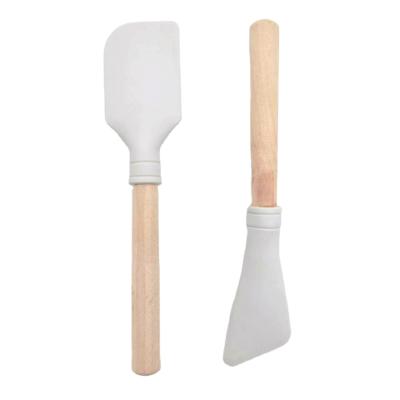China Skin-Friendly Tool Skin-Friendly Soft Silicone Beauty Mask Brush Face Mask Silicone Mud Mask Applicator Brush for sale