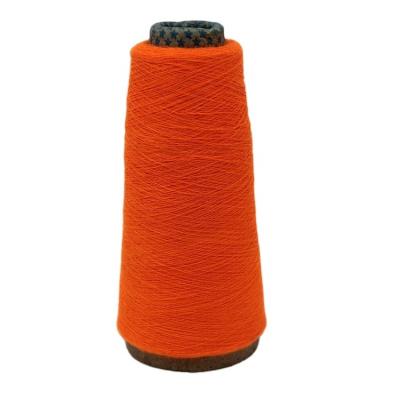 China Anti-bacteria factory sells orange polyester yarns for weaving sweaters and socks for sale
