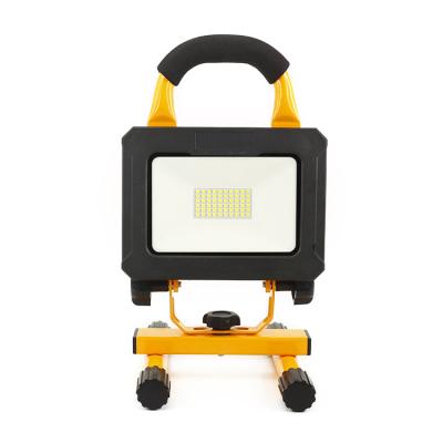 China New Designed High Quality Temporary Flood Light Adjustable Build To Work Compatible With Portable 18V LED Battery Tool Light for sale