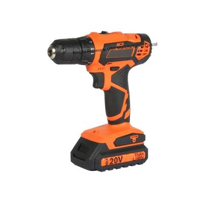 China Product 18V Rechargeable Two Speed Cordless Driver Electric Drill Electric Screwdriver 3/8