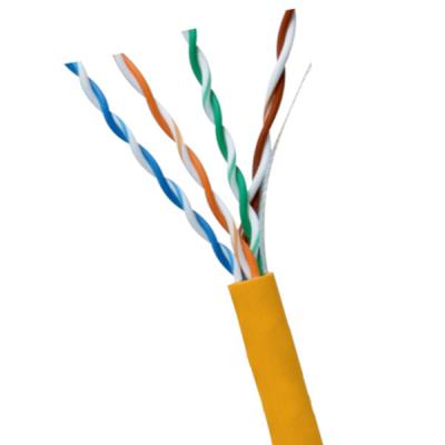 China UTP CAT6A 23AWG 500MHz CPR Dca LSZH Cable 1000FT For Network Connection for sale