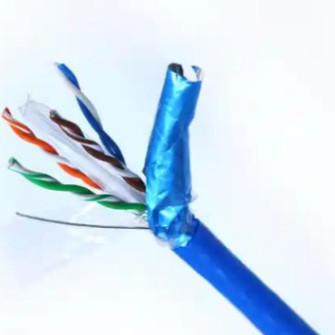 China CAT6 SFTP Ethernet Cable PVC Jacket Copper Conductor for High-Speed Data Transfer for sale