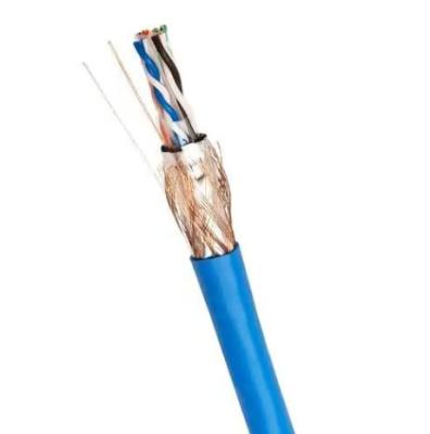 China Secure Data Transfer with SFTP Cat6A Cable 500 MHz Frequency and Copper Conductor Material for sale