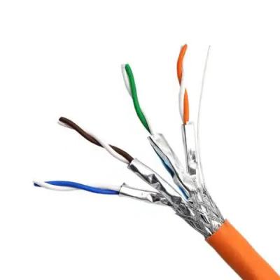China Wholesale Bulk CAT6A SFTP 23AWG CPR Dca-S2/D2/A1 10Gbps Industrial Grade Network Cable for sale