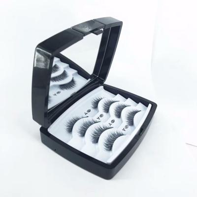 China High Quality Tapered Own Brand Lash With Mirror Acrylic Magnetic Box for sale