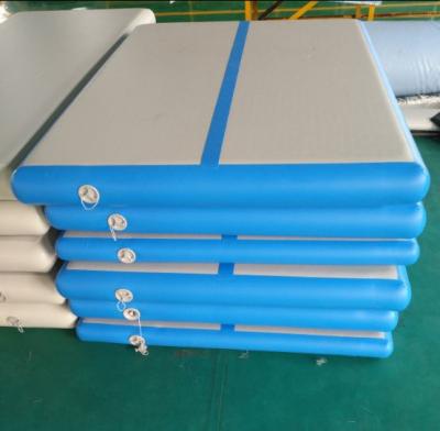 China Double Wall Drop Stitch Fabric Inflatable Air Track For Sale Inflatable Air Tumble Track for sale