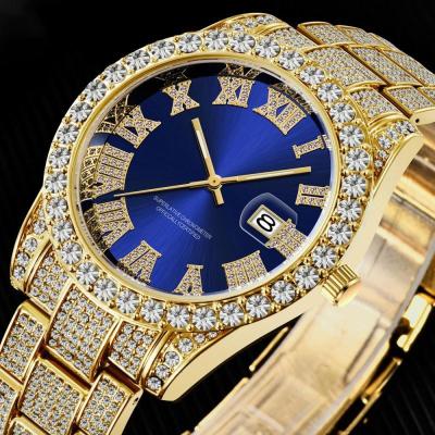 China Luxury Hot Selling Automatic Fathers Day Gifts Fully Automatic Date Gift Set For Men's Bracelette Box Watch for sale