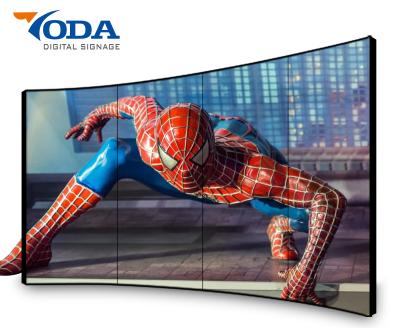 China Visualização ótica da moldura de NTSC SCCP 3.5mm multi grande parede video de 55 polegadas à venda
