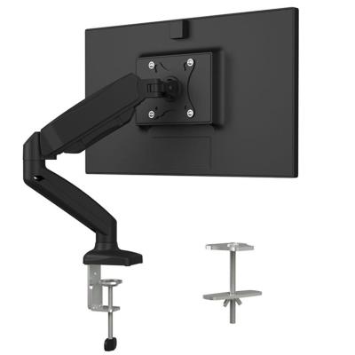 China FENGYI LCD Monitor Shock Absorber Plastic + Steel Desktop Mount Adjustable Arm Mount Monitor Stand for sale