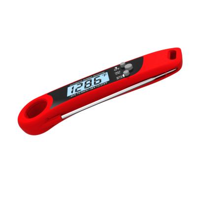 China Stainless Steel Digital Cooking Thermometer Probe Folding Kitchen Bbq for sale