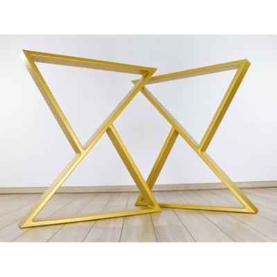 China Modern Furniture Table Legs Heavy Duty Desk Dining Office Cast Iron Coffee Dining Metal Table Legs Modern Luxury Gold For Table for sale