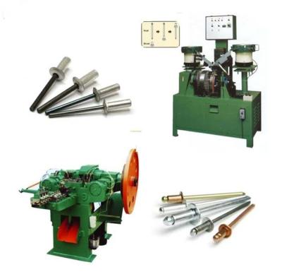 China High Speed Aluminum Blind Rivet Nut Alu Rivet Nail Making Machinery For Blind Rivet Production Line for sale