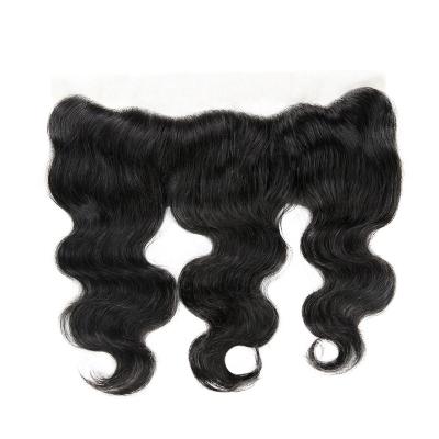 China Superstar Wholesale13x4 Brazilian Body Wave Human Hair HD Transparent Lace Frontal Closure For Unprocessed Raw Virgin Body Wave Extension for sale