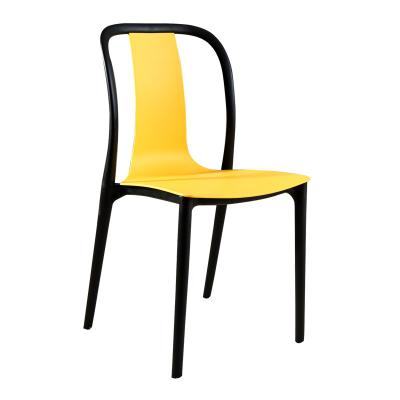 China Mosern Simple High Back Styling Comfortable Nordic Event Furniture Plastic Cafe Dinner Chairs For Dining Table for sale