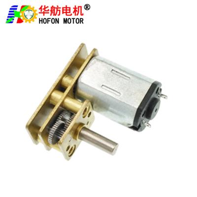 China Hofon Motor GM1024-N20VA high torque 3V 5V 6V 12V DC Metal Gear Motor With Gear Box For Smart Home en venta