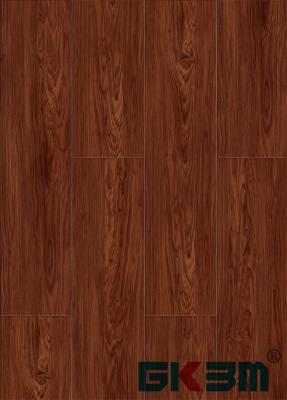 China DP-W82294-7 Fireproof Waterproof Red Luxury SPC Flooring Plank Walnut Large Grain 5mm à venda