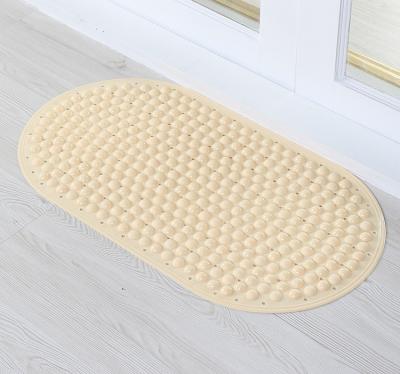 China Sustainable PVC Bathroom Massage Mat Promotes Blood Circulation Anti-Slip Waterproof Bath Mat for sale