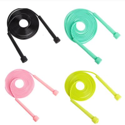 China Exercise and body training. 2021 Colorful PVC Jump Rope For Gym Fitness Exercise Speed Skipping Rope PVC Cardio Jump Rope For Kids And Adults Kids for sale