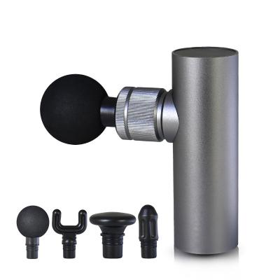 China 2021 Mini Massage Gun Dropshipping Mini Massage Gun 30 Speed Physiotherapy Hand Message Massage Masajeador Body Facial Muscle Massage Gun for sale