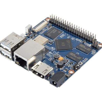 China Refer to Original Datasheet Factory Banana Pi BPI-M2+ IoT Development Board with Allwinner H3 Chip, 1GB DDR3 RAM, 8GB eMMC for sale