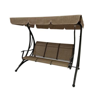 China Quality Metal Swing Kindergarten Patio Swing Rattan Modern Outdoor Garden Guaranteed Adult Swing Seat for sale