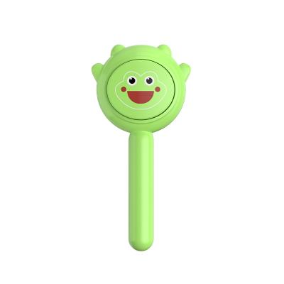 China Sustainable New Release Cat Grooming Comb Pet Comb Cute Duckling Frog Shape High Quality White Orange for Kitten Puppy for sale