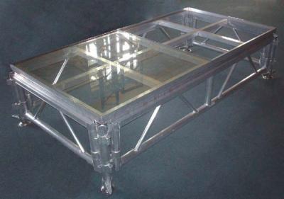 China Mobile Portable Polymethyl Methacrylatel Stage Platform For Wedding , Temporary Stage Platforms for sale