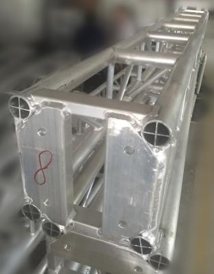 China Aluminum “+” Pipe Lightweight Aluminum Lighting Truss , Aluminum Box Truss for sale