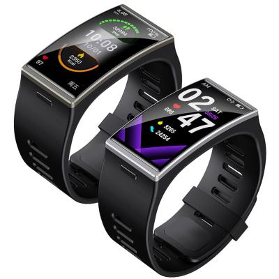 China 1.91 Inch IPS Large Touch Screen IP68 Full Touch Screen Fitness Tracker Watch DM12 Smart Bracelet DM12 for sale