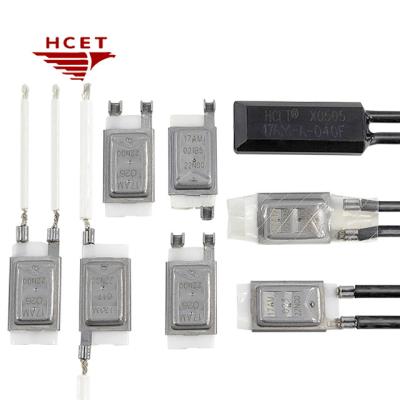 China High Temp 17AM Bimetal Thermal Cut Out Thermostat Protector Cutoff Switch for sale