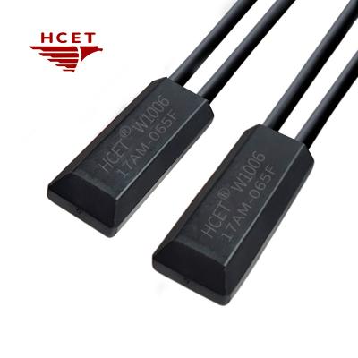 China 17AM Bimetallic Motor High Temp Cutout Switch Thermal Protection Device Waterproof for sale