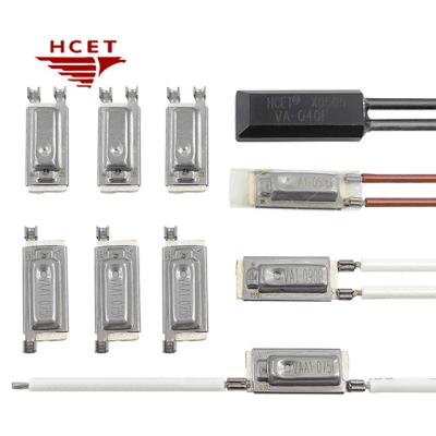 China 120V Bimetal Thermal Creep Action Switch Thermostat Low Voltage Temperature Controller for sale