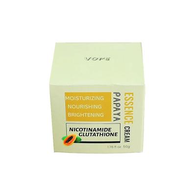 China Factory direct supply moisturizer moisturizer whitening beauty papaya face essence nourishing cream for sale