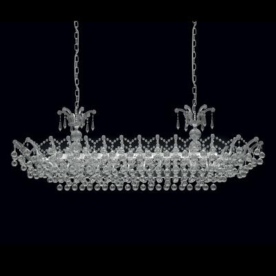 China Luxury modern gold low ceiling luxury crystal chandelier for kitchen for sale