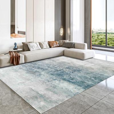 China High Quality Washable Blanket Washable High Quality Modern Nordic Living Room Decorations Polyester Luxury Custom Printed Rug for sale