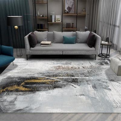 China New Washable Custom Design Anti Slip Polyester Carpet Area Rug For Flooring Carpets for sale