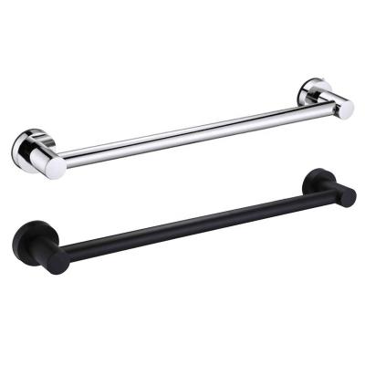 China Wall Mounted Type Wall Mount Towel Shelf Bathroom Hotel Suction Cup Towel Rail Free Drilling Hanger Te koop