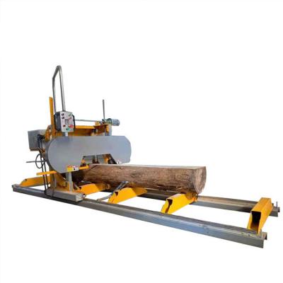 China Horizontal Diesel Portable Woodworking Sawmill Machinery Horizontal Diesel Portable Sawmill Bandsaw Mill Mobile Bandsaw Sawmill For Sale for sale