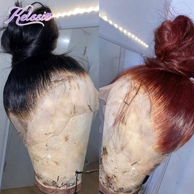 China Wholesale 360 Wave Silky Straight Hair Lace Frontal Wig, 360 Full Lace Wigs Pre Plucked, Glueless Hd Human Cheap Wigs for sale