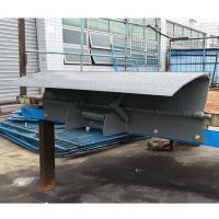 China Manual Mechanical Leveler Warehouse Dock Leveler 6000kg Loading Capacity for sale